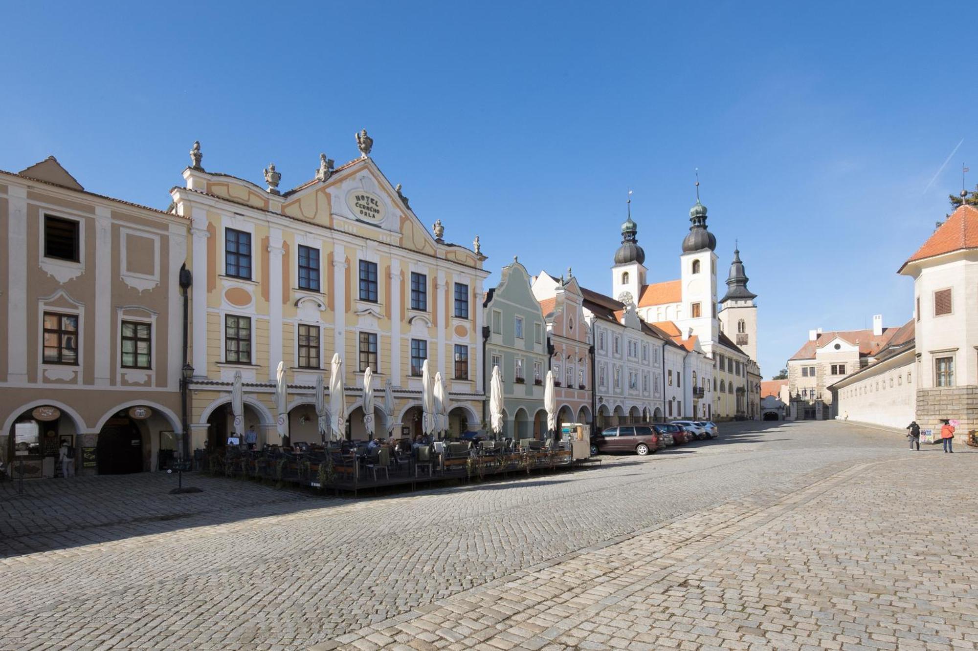 Hotel U Cerneho Orla Telč Eksteriør bilde