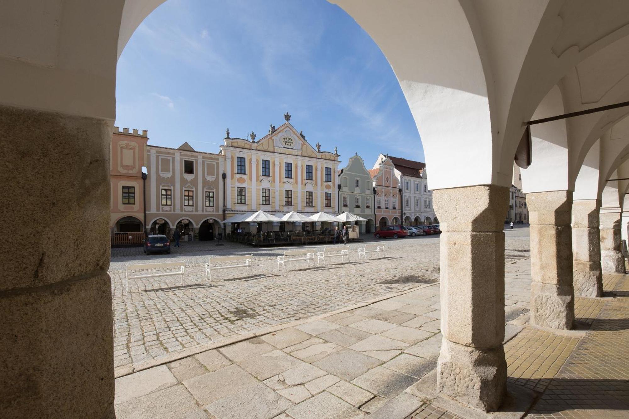 Hotel U Cerneho Orla Telč Eksteriør bilde