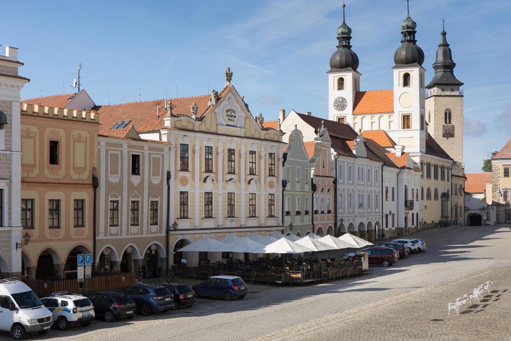 Hotel U Cerneho Orla Telč Eksteriør bilde