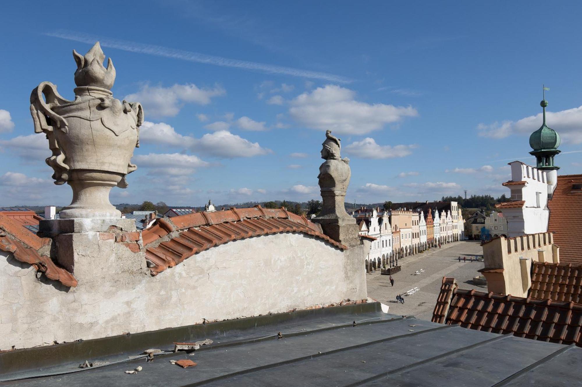 Hotel U Cerneho Orla Telč Eksteriør bilde