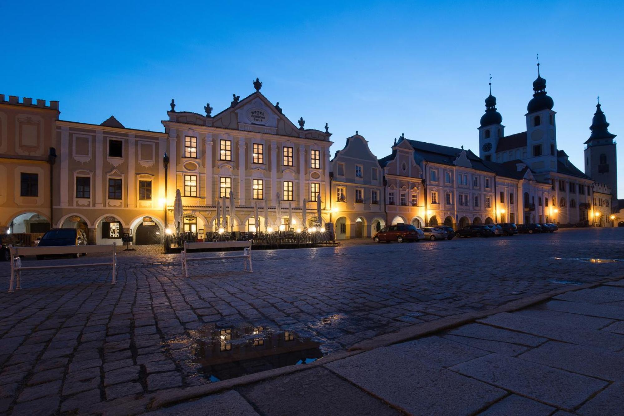 Hotel U Cerneho Orla Telč Eksteriør bilde