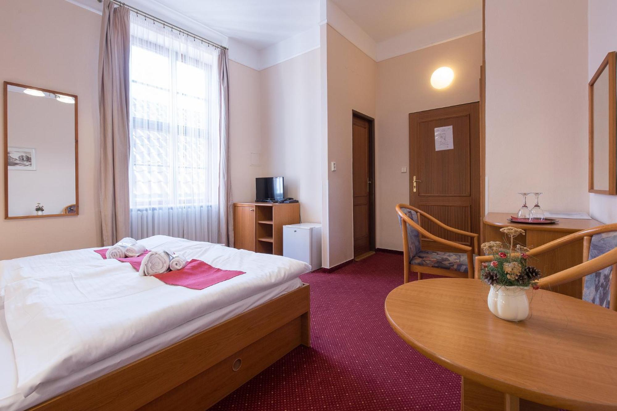 Hotel U Cerneho Orla Telč Eksteriør bilde