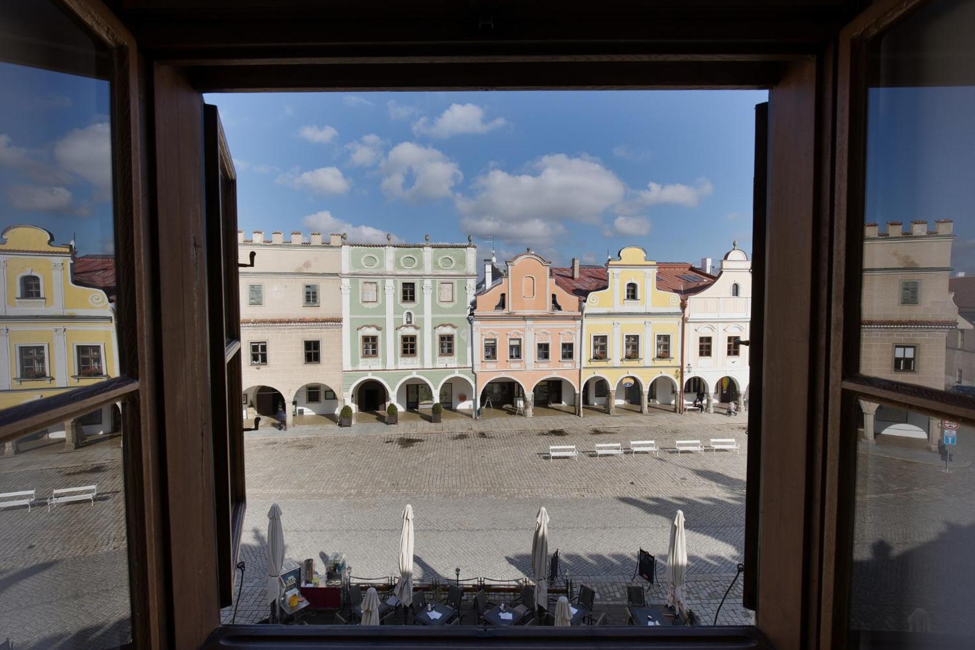 Hotel U Cerneho Orla Telč Eksteriør bilde