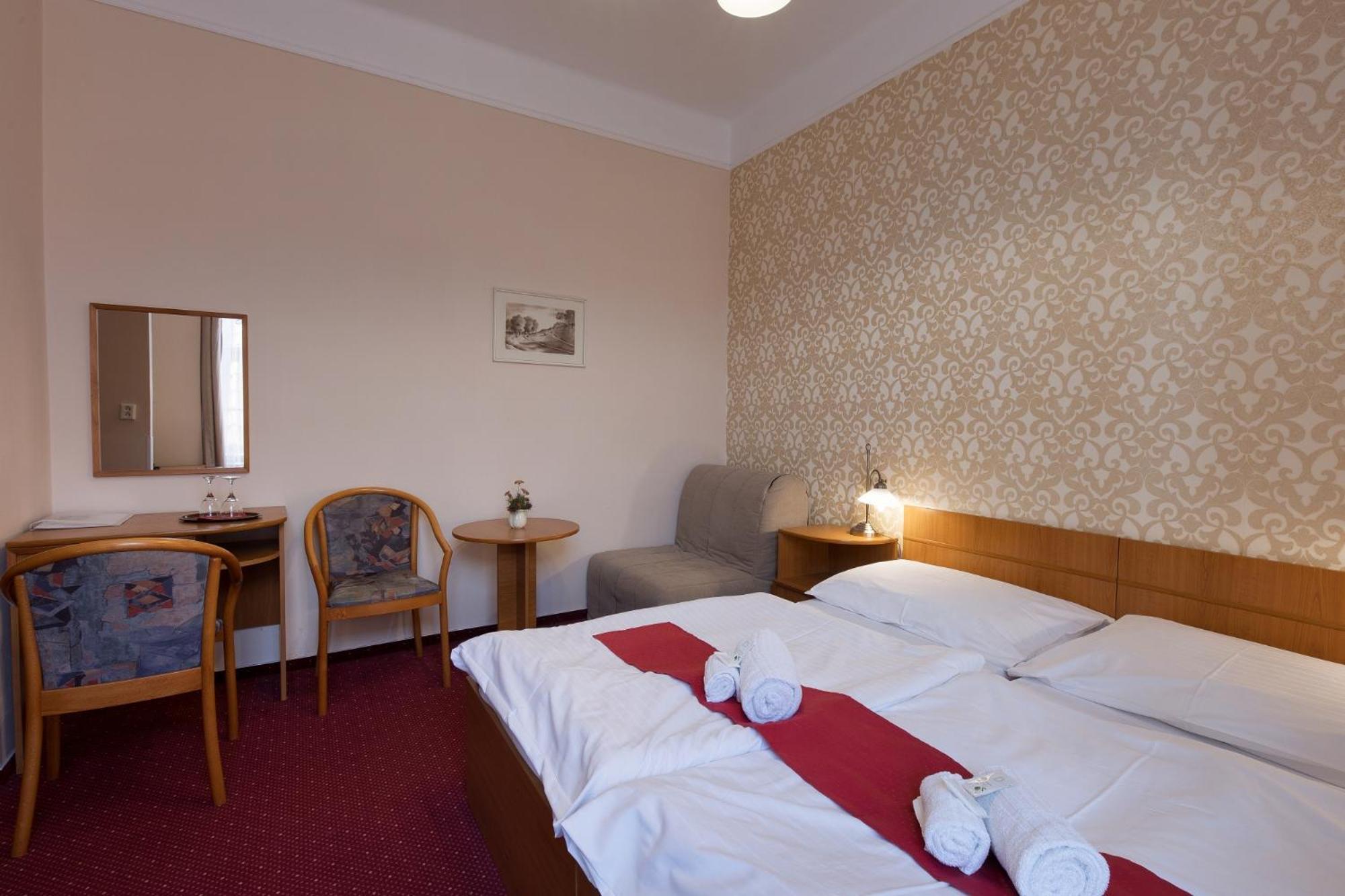 Hotel U Cerneho Orla Telč Eksteriør bilde
