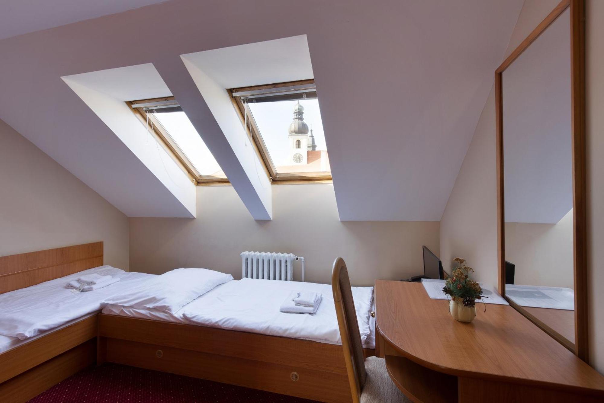 Hotel U Cerneho Orla Telč Eksteriør bilde